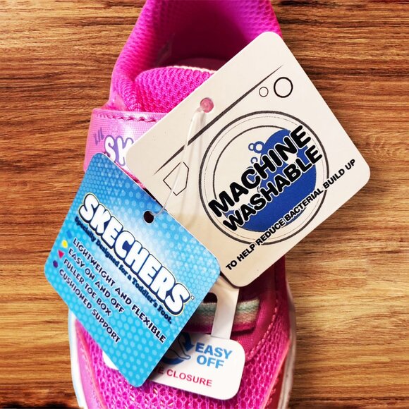 NEW NIB Skechers Play Scene Fun Squad 303158N PKMT Pink Unicorn Girl's Toddler 6 - Picture 7 of 10